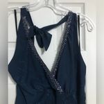 Rabbit rabbit rabbit handkerchief style‎ halter dress blue formal wedding sz 12 Photo 2