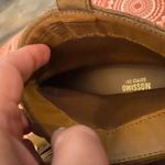 Mossimo Supply Co  Boots Womens 8 Ankle Bootie Brown Suede Fringe Pull On Block Photo 3