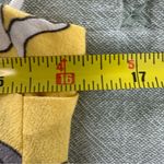 Privacy Please Revolve  Yellow Floral Keyhole Halter Cropped Top Size Medium Photo 4