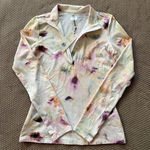 Calia Womens UV Long Sleeve 1/4 Zip Top Milk Bath Warm Size XSmall NWT Photo 0