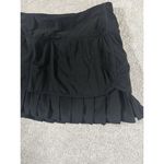 Athleta GOOD MATCH Skort Skirt Tennis Pinstripe Pleated Black Size Small Photo 1