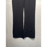 Meshki NEW  Rue Knit Flared Pants Ribbed Black Size Small Photo 5