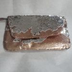 A New Day Two-Way Sequin Flap Clutch - ™ Rose/Silve Photo 4