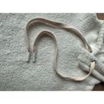 UGG  Asala Hoodie in white with ribbed cuffs and hem size medium Photo 7