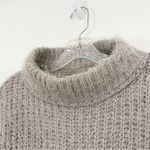 Free People  Oasis Tunic Pullover Knit Sweater in Silver Glass Combo Size Small Photo 7