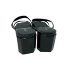 Jeffrey Campbell Jamm-3 Jelly Black Mule Slide Sandals Size 9 Photo 5