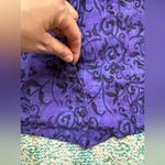 Vintage Serendipity Hawaii purple two piece dress set, size medium large Photo 9