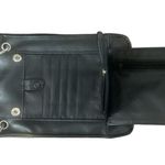 Koltov Black Vegan Leather Crossbody Bag Photo 2