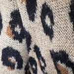 Witty Fox Women's Leopard Print Open Cardigan Size L Size L Photo 2
