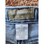 Liz Claiborne Vintage   Cropped Blue Women’s Mom Jeans  Size 12 Photo 2