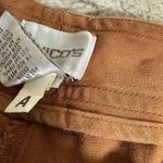 Chico's  Dress Pants Women's Size 3 Brown Cotton Stretch Chino Business‎ Casual Photo 3