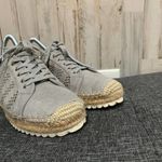 Marc Fisher Balia Gray Faux Suede Espadrille Sneaker Photo 18
