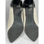 Predictions Womans Comfort Plus By  Stiletto Slipon Pumps 7.5 Black White Photo 7