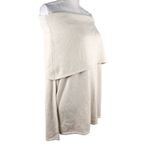 Sugar Lips Sweater Off Shoulder M/L Cream Long Sleeve New Photo 2