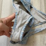 Triangl Bikini Bottoms scrunch cheeky womens Blue (small) swim beach vacation Photo 3