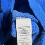 Free People  Blue Quarter Zip Pullover Hoodie Sweatshirt Size S Photo 6