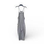 Free People Movement Hot Shot Jumpsuit Romper Taupe Cotton Size Medium Gray Photo 1