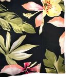 Silkland Women's 2XL Floral Hawaiian Button Photo 9