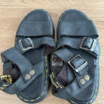 Dr. Martens  Black Gryphon Quad Sandals Pisa Leather Women’s Size 7 Photo 0