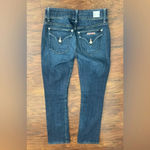 Hudson Jeans Hudson Beth Mid-Rise Baby Bootcut Jean Medium Wash  Button Flap Pockets Size 25 Photo 1