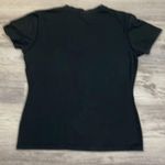 Nike Black Short Sleeve V-Neck Women’s T-Shirt Size Small Photo 4
