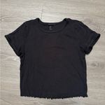 Forever 21 Black Short Sleeve Women's Top Photo 0