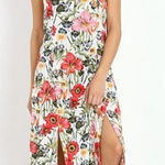 Somedays Lovin Women's Bella Floral Split Maxi Dress Size Medium Photo 0
