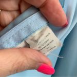 Vintage Prairie Chiffon Sky Blue Ruffle Sleeves Maxi Short Sleeve Dress Size undefined Photo 4