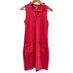 Tommy Bahama  Arden Ruffle Neck Shift‎ Dress Pink Size XXS Photo 2