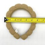 Versed Linen Padded Headband Neutral Tan Bubble Scallop Skincare Chic Minimalist Photo 7