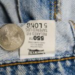 Levi's Vintage 80s Levi’s 550 Relaxed Fit Tapered Leg Jeans Photo 6