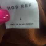 Mod Ref  Size large rust color Road curve V-neck blouse Photo 7