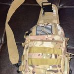 Desert Camo Crossbody Bag Brown Photo 9