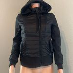 Sebby  Women's XSMALL Fitted Puffer Coat w. Hoodie Adjustable Lightweight jacket Photo 0