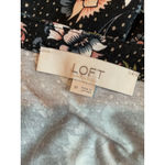 Loft Women’s Dress Floral Black Medium‎ The  Long Sleeve Party Office Work Casual Photo 4