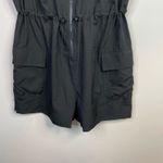 Old Navy StretchTech Zip Romper Athleisure Shorts Outfit Travel Workout womens M Photo 6