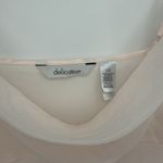 Delicates  Light Pink Sheer Beaded Floral Mini Slip Dress Size Large Y2k Photo 4