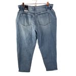 No Boundaries NWT. Cinched Mom Jeans. Distressed. Light Wash. Junior’s Size 17 Photo 6
