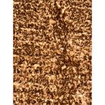 Handmade Brown Knitted Shawl Wrap Fringe Edges One Size Casual Winter Nights Photo 5