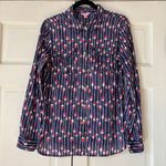 Lilly Pulitzer Cruiser Shirt Camp Oh Buoy Swim Lanes Size 10 Nautical Fisherman Photo 1