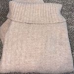 Universal Threads Tan Cropped ribbed sweater turtleneck Photo 2