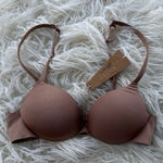SKIMS  Ultimate Push up Plunge Bra Sienna Size 30B Photo 0
