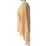 Willow & Clay  Mohair Pointelle Cream Sweater Lrg Coquette Soft Girl Cottagecore Photo 2