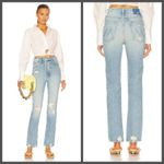 💕MOTHER SUPERIOR💕 High Waisted Rider Skimp Jeans ~ The Confession 25 NWOT Blue Photo 4
