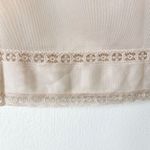 Vintage Gossard Tan Beige Lace Trim A Line Midi Slip Skirt Size M Size M Photo 2