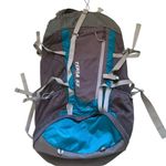 The North Face  terra 55L backpack women’s Baja blue /grey Photo 0