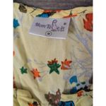 Mom To Be in Floral Maxi Maternity Dress Medium Yellow Blue Orange Nursing Size undefined Photo 2