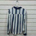 Anthropologie Maeve Brush Strokes Button Down Blouse size 2 Photo 4