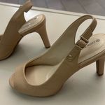 Giani Bernini Heels  Beige Slingback Heels 7 1/2 M like new! Nice/Clean Photo 4