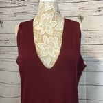 Nordstrom Rack NWT Dual Nature ribbed dress in wine from size large Photo 2
